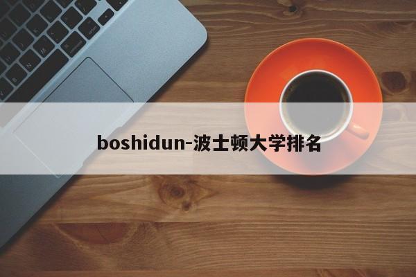 boshidun-波士顿大学排名